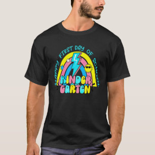 Camiseta Rainbow Hello Jardim de Infância Grade Happy First