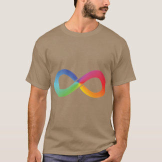 Camiseta Rainbow Infinity Autism Awareness Neurodiversity g
