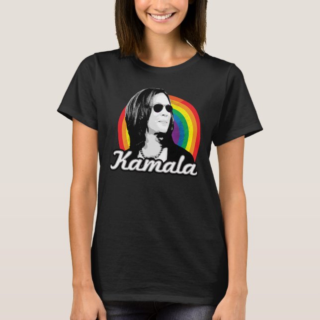CAMISETA RAINBOW KAMALA (Frente)