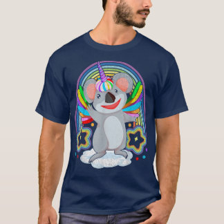 Camiseta Rainbow Koalacorn Fairytale Australia Animal Koala