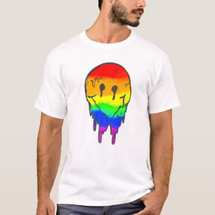 Camiseta Rainbow Lésbian Gay Ice Lgbt Pride