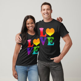 Camiseta Rainbow Love