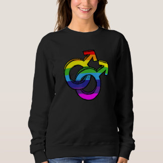 Camiseta Rainbow Love Celebrate LGBT Male Homosexual Love i