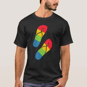 Camiseta Rainbow Love Sandals