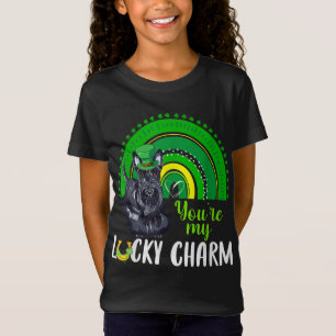 Camiseta Rainbow Lucky Charm Scottie Dog Lover St Patricks