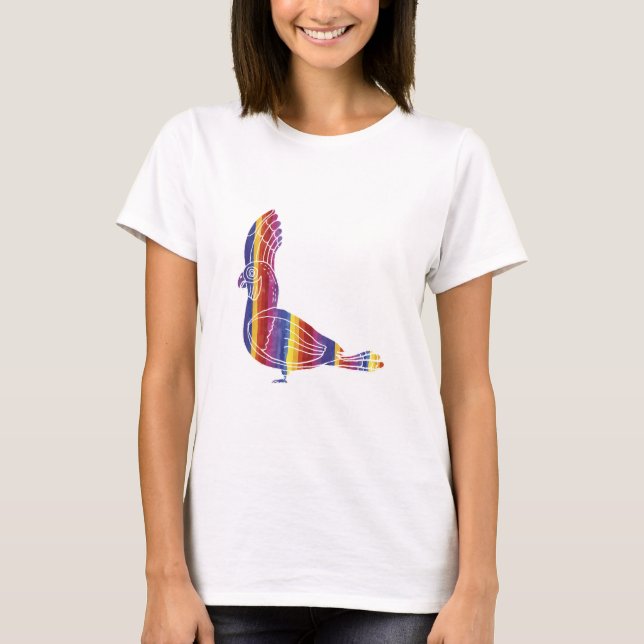 Camiseta Rainbow Macaw (Frente)