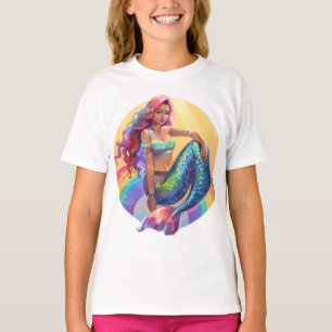 Camiseta Rainbow Mermaid