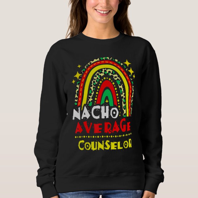 Camiseta Rainbow Nacho Conselheiro Médio Cinco De Mayo Mexi (Frente)