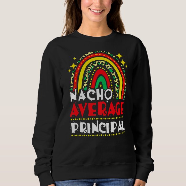 Camiseta Rainbow Nacho Média Principal Cinco De Mayo Mexi (Frente)