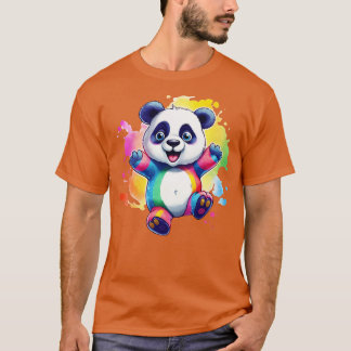 Camiseta Rainbow Panda