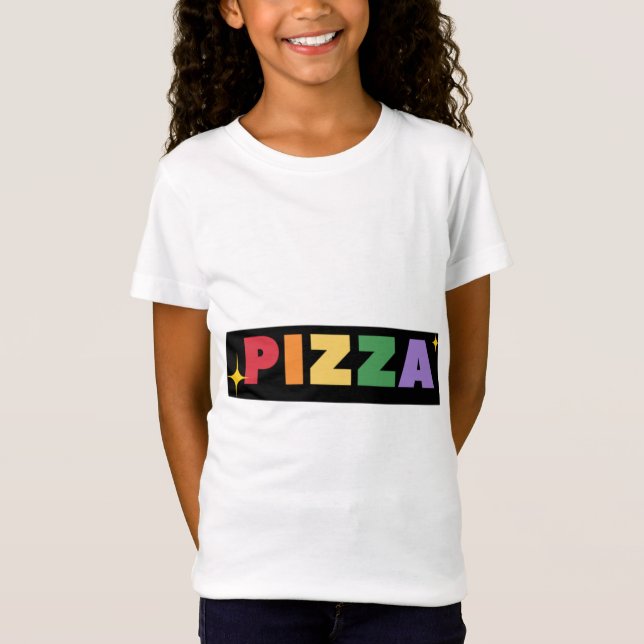 Camiseta Rainbow Pizza (Frente)