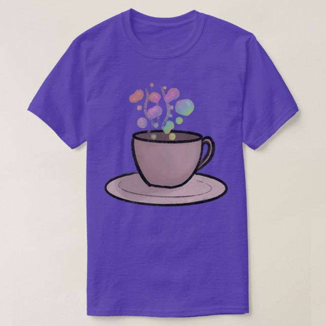 Camiseta Rainbow Plain Tea (Frente do Design)