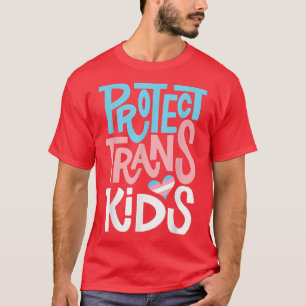 Camiseta Rainbow Proteja Crianças Trans LGBT Suportam Orgul