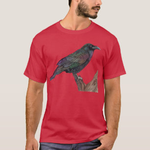 Camiseta Rainbow Raven TShirtRainbow Raven