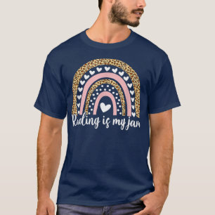 Camiseta Rainbow Reading É Meu Emperramento Ler Livros Engr