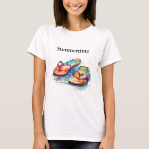 Camiseta Rainbow Reef Flip Flops, personalizado