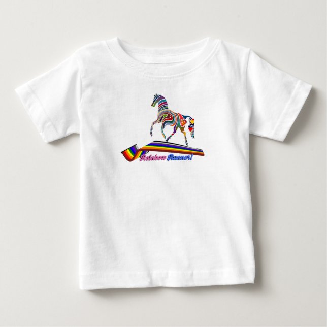 Camiseta Rainbow Runner (Frente)