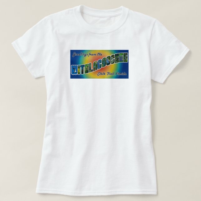 Camiseta Rainbow Saudações WST Mulheres (Frente do Design)