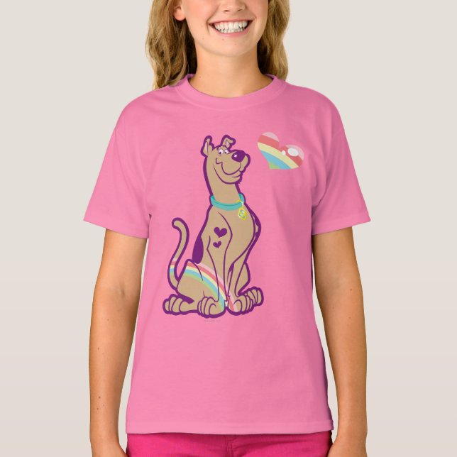Camiseta Rainbow Scooby-Doo (Frente)