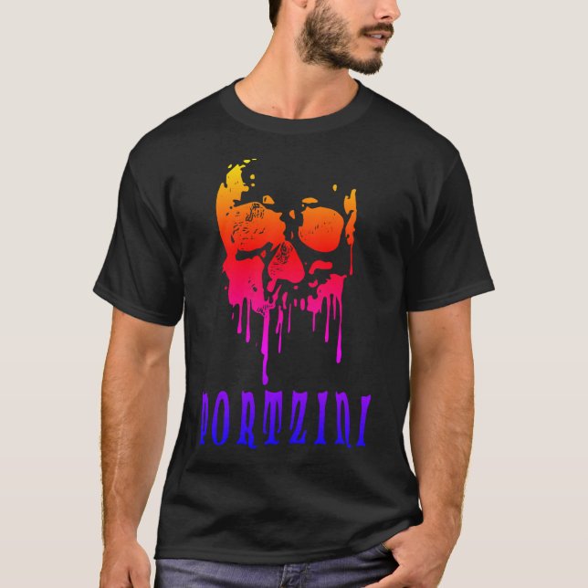 Camiseta Rainbow Skull (Frente)