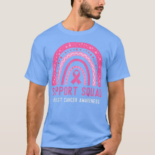 Camiseta Rainbow Suporte Esquadrão de Sensibilização do Can