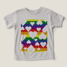 Camiseta Rainbow Toddler Graphic Tee