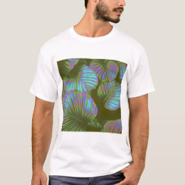 Camiseta Rainbow Tropical Leaves