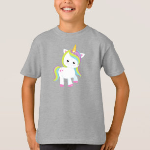 Camiseta Rainbow Unicorn, Cute Unicorn, Magic Unicorn, Star
