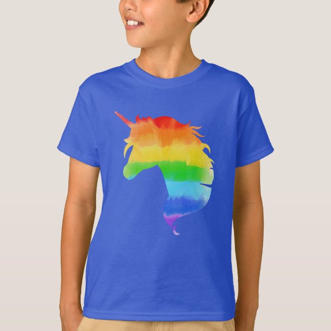 Camiseta Rainbow Unicórnio (Frente)