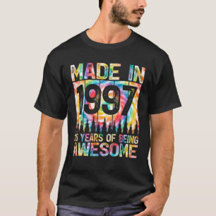 Camiseta Rainbow Vintage 1997 25 Anos De Estar Incrível 25