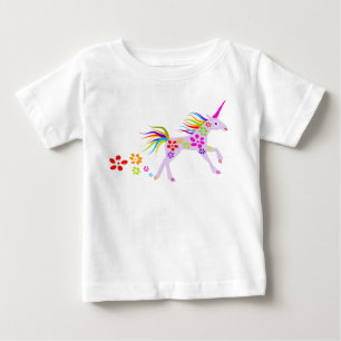 CAMISETA RAINBOWERS UNICORN VETOR ILUSTRAÇÃO