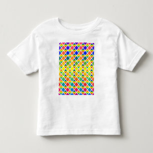 Camiseta Rainbows escuros e leves (com verificação de diama