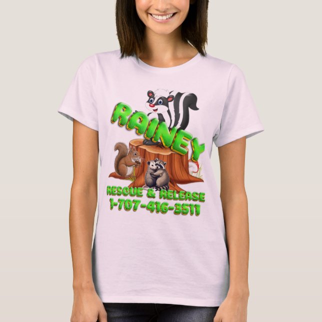 Camiseta Rainey, Resgate e Libertação (Frente)
