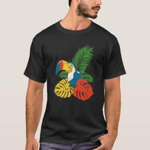 Camiseta RainForest Animal Tropical Bird Cuide Toucan