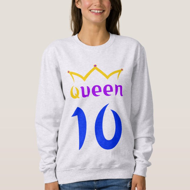 Camiseta Rainha 10 (Frente)