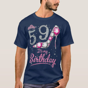 Camiseta Rainha 59 Anos É O Meu Aniversário, Retro