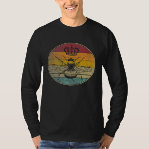 Camiseta Rainha Abelha Apicultor Salve As Abelhas Retro Mel