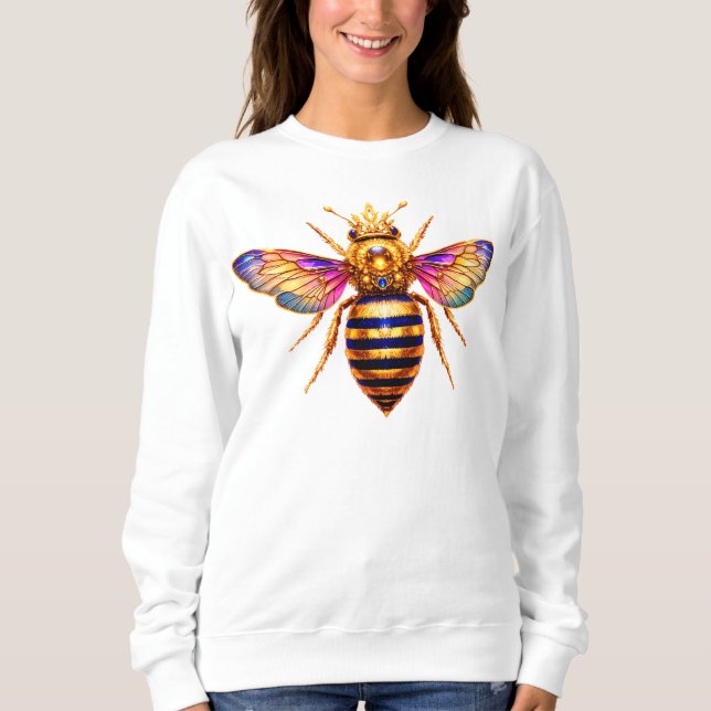 Camiseta Rainha Abelha Com Coroa (Frente)