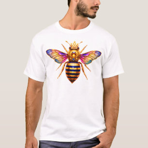 Camiseta Rainha Abelha Com Coroa