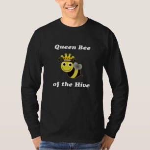 Camiseta Rainha Abelha do grupo familiar Hive ou clube comb