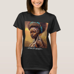 Camiseta Rainha Africana—