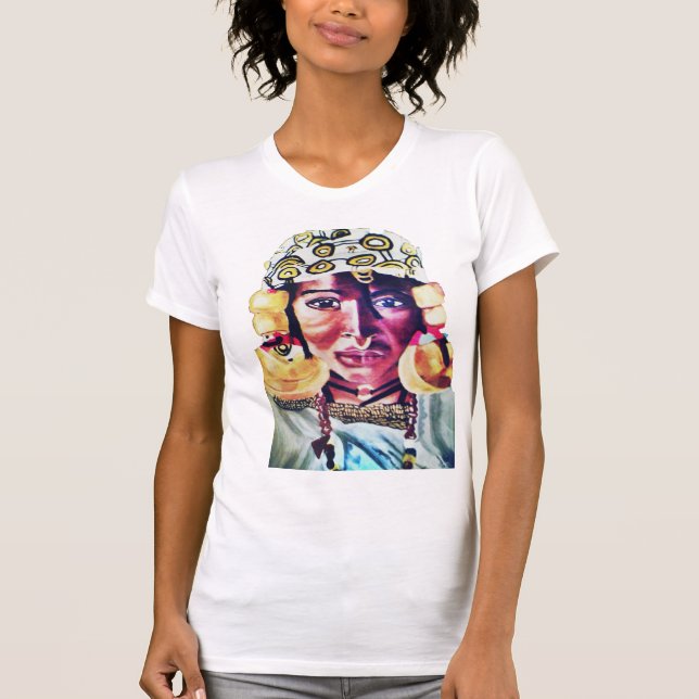 CAMISETA RAINHA AFRICANA (Frente)
