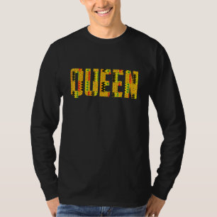 Camiseta Rainha Africana Engraçada Para Mulheres Legal Kent