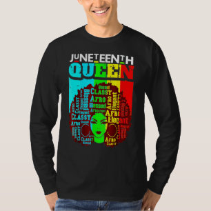 Camiseta Rainha Afro Melanin Black Girl Magic