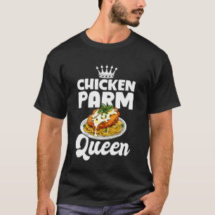Camiseta Rainha Amante de Frango à Parmegiana