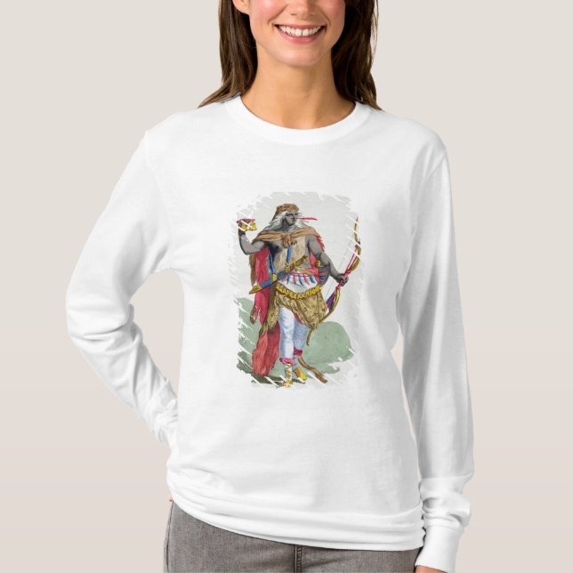 Camiseta Rainha Anna Nzinga (1583-1663), 'de DES E de (Frente)