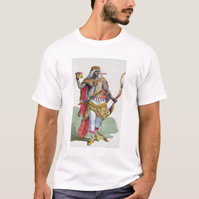 Camiseta Rainha Anna Nzinga (1583-1663), 'de DES E de (Frente)