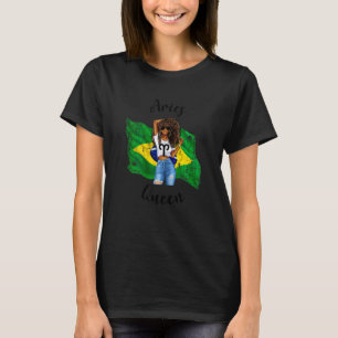Camiseta Rainha Áries Afro Brasileira Feminina Zodíaco Afri