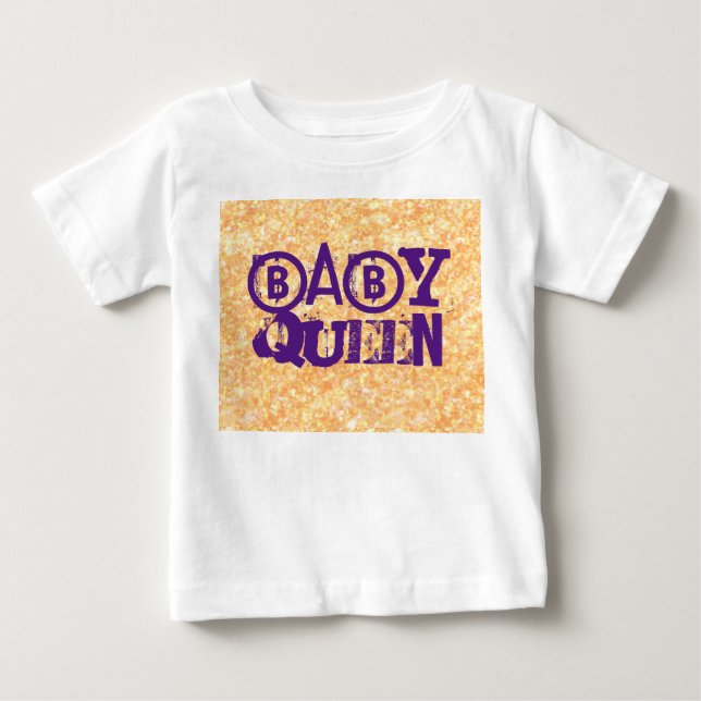 Camiseta Rainha bebê (Frente)