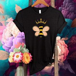 Camiseta Rainha Bee-Bride-Chá de panela-Festa de solteira